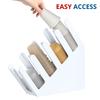 Bevel Plastic Cup Holder Stand Plastic Storage Rack Disposable Cup Holder  Kitchen