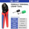 YMS-06WF Electrician Special Tubular/Pin Type Terminal Crimping Pliers 0.5-6mm² Cold-Pressed Wire Crimpers"