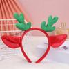Face Cloth Female Christmas Korean Style Head Hoop Antler Headband Hair Accessories Women Hair Band