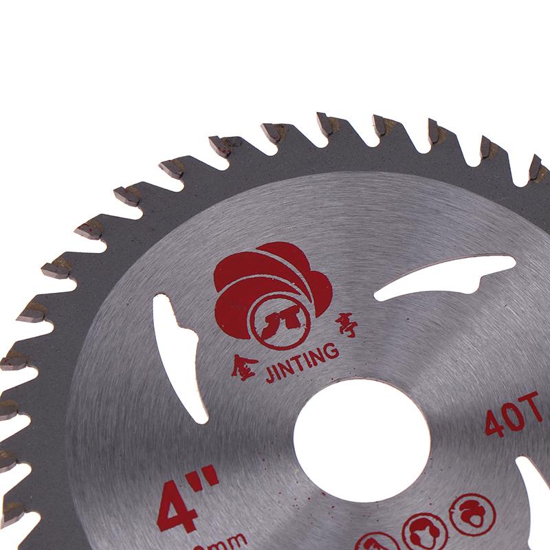 4'' 40T Circular Saw Blade Wood Cutting Disc 110*20Mm Woodworking Cutter For Wood Plastic Metal Rotating Tool Power Tool Acces