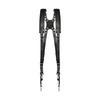Leather Camera Harness Double Shoulder Straps For DSLR Equipment AntiSlip Suedes Lining Photography Accessory