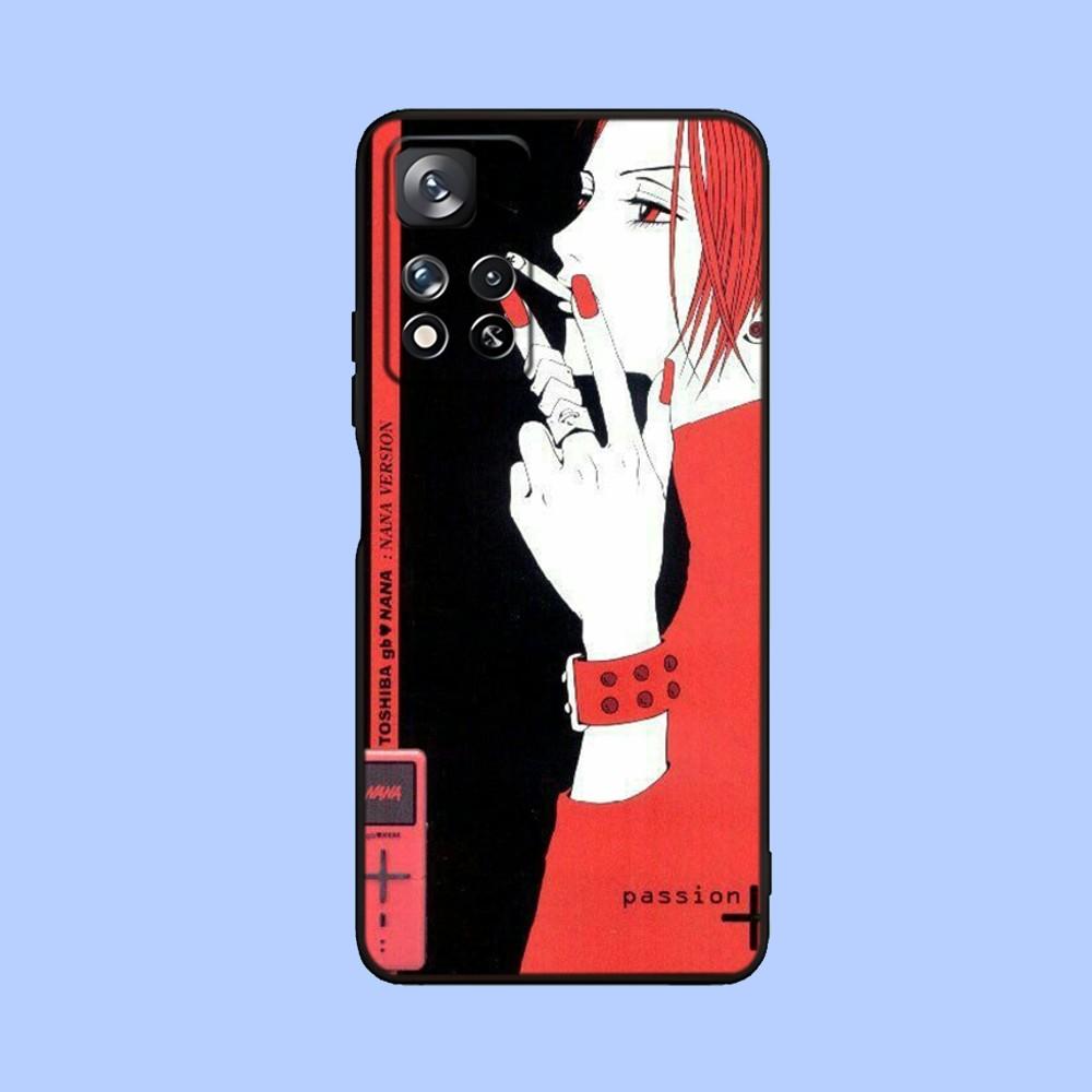 Nana Osaki Anime   Phone Case For Samsung Galaxy A13,A21s,A22,A31,A32,A52,A53,A71,A80,A91 Soft Black Cover