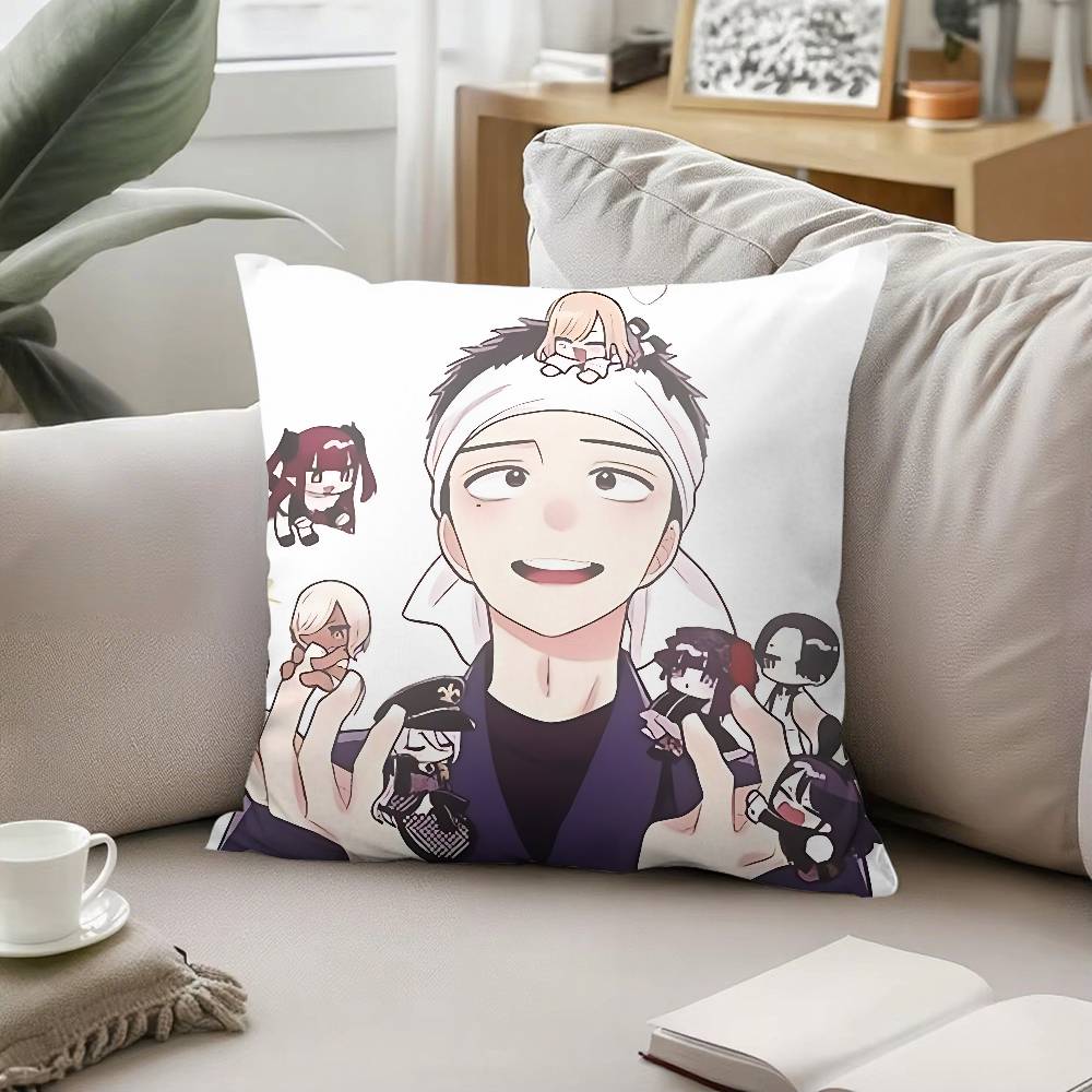 Anime My Dress-Up Darling Throw Pillow Covers Pattern Cushion Cover Suitable For Sofa Bedroom Car Pillow Cover