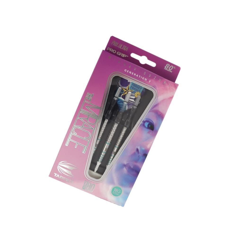ZIEL The Miracle 80 Generation-2 Wolfram 80% Dartpfeilspitzen 18,0g 2BA - Suzuki Mirai Modell, Präzisions-Stahl Dart