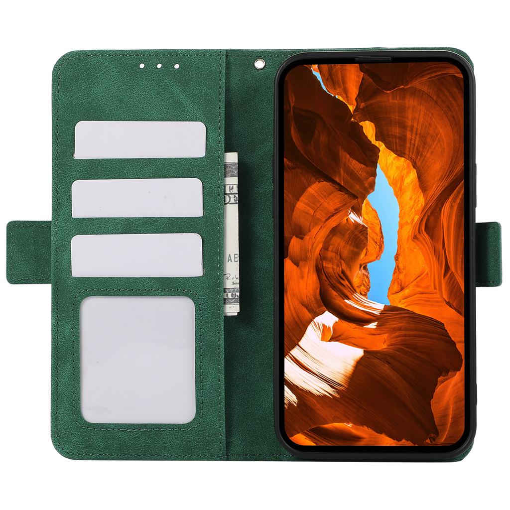 ABEEL For Xiaomi Redmi Turbo 4 5G/Poco X7 Pro 5G Case PU Leather Folio Stand View RFID Blocking Phone Cover