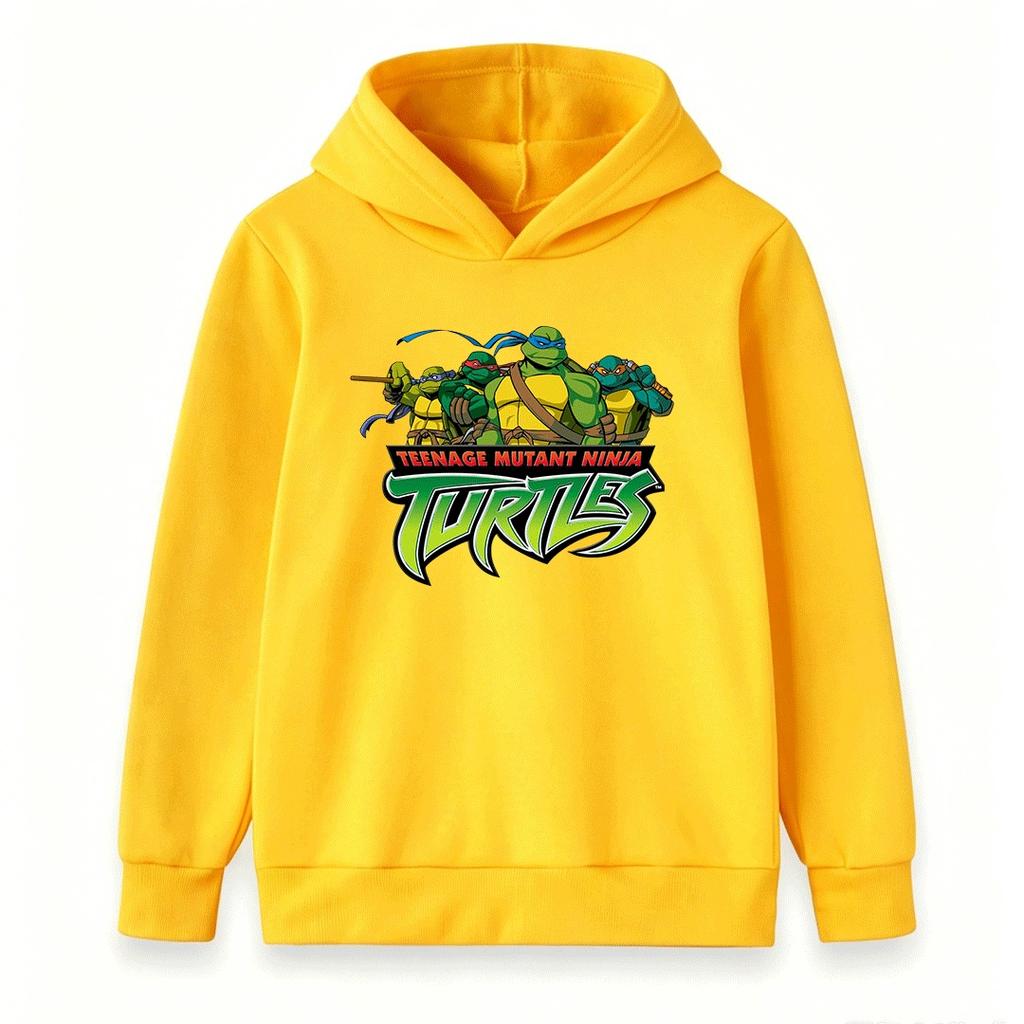 Kids Boys Girls Cartoon Graphic Print Pullover Hoodie Casual Long Sleeve Soft Sweatshirt for Children Daily Wear