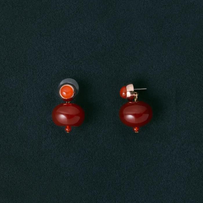 BonBon Carnelian Earring