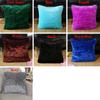 Square Waist Home Decor Winter Warm Throw  Cases Cushion Cover Fur