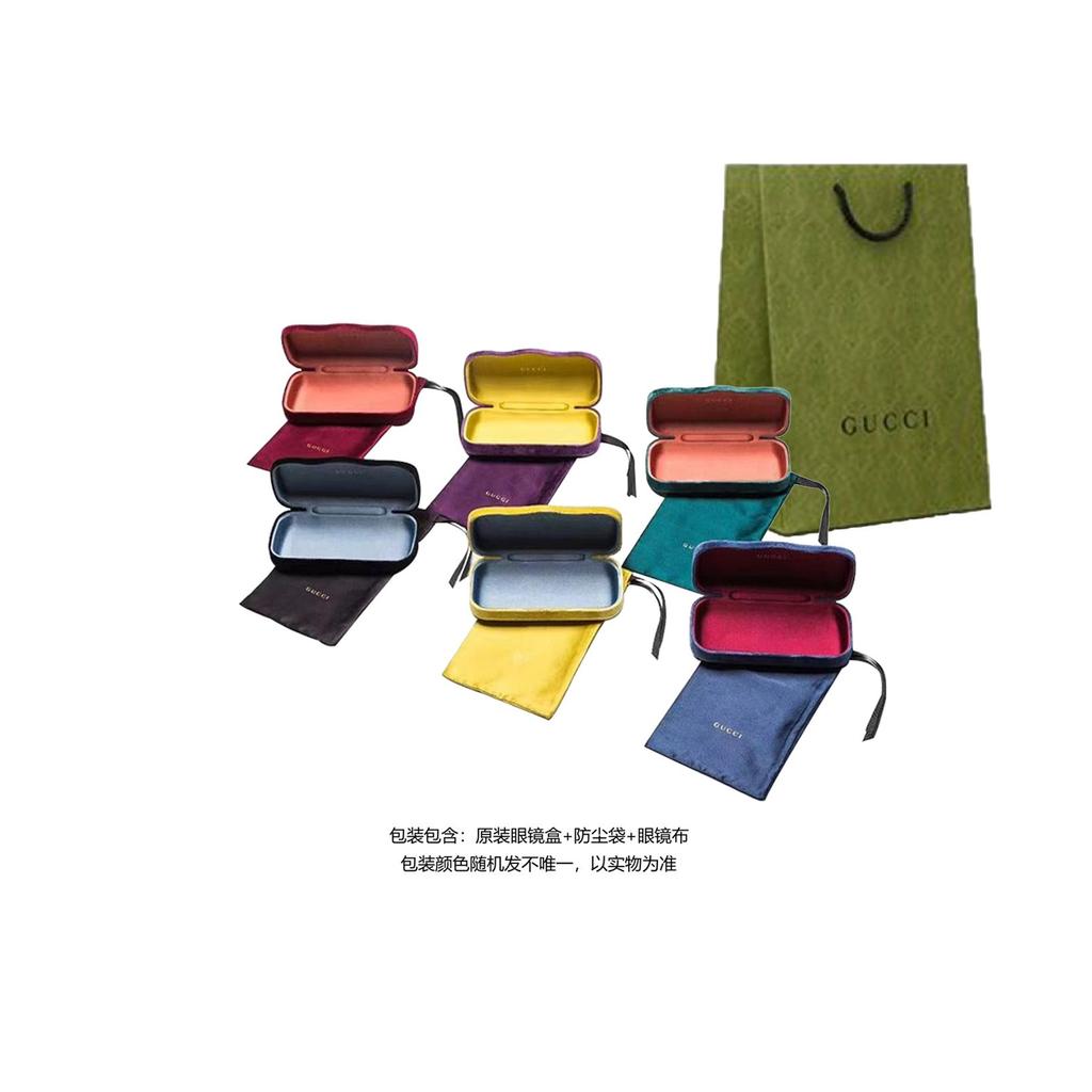 GUCCI Logo Acetate Square Sunglasses Women’s Black