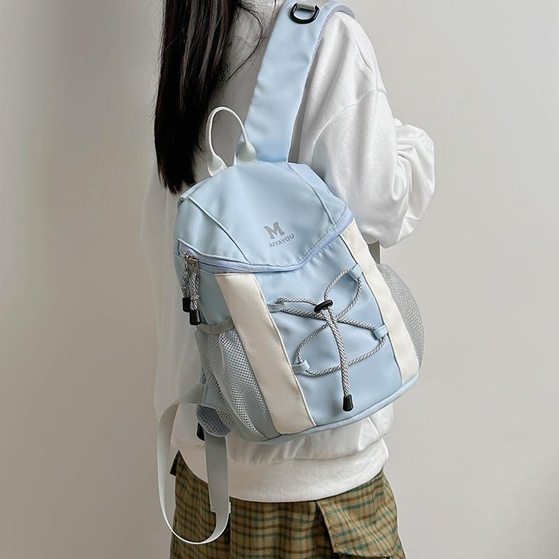School bag, casual backpack, fashion cycling backpack, versatile and lightweight travel backpack.