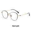 Bestfen BW87010 Ultralight Polygonal Titanium Eyeglass Frame for High Power Myopia