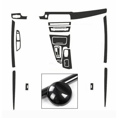 5D Carbon Fiber Muster Center Console Aufkleber Für 2011-2017 BMW 5 -Serie F10