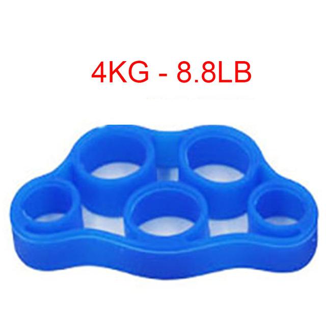 1 Pc Hand Gripper Silicone Finger Expander Finger Resistance Bands Finger Stretcher Hand Exerciser Grip Strength Wrist Exercise