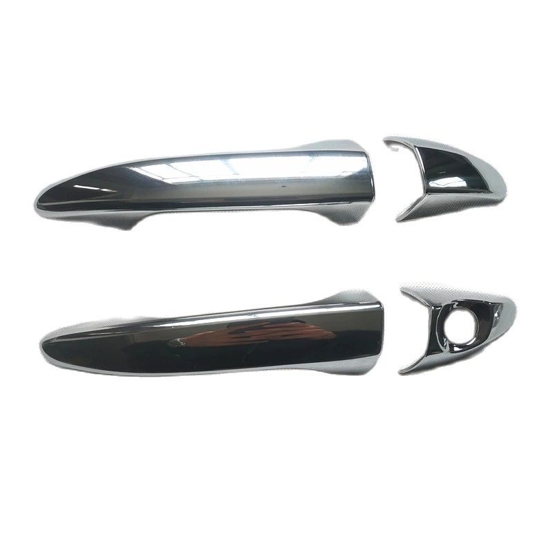 Pour Hyundai i20 Coupe Active GB MK2 2015 - 2018   Couvercles de Poignée de Porte Moulure Autocollant ABS Chrome Accessoires de Style de Voiture