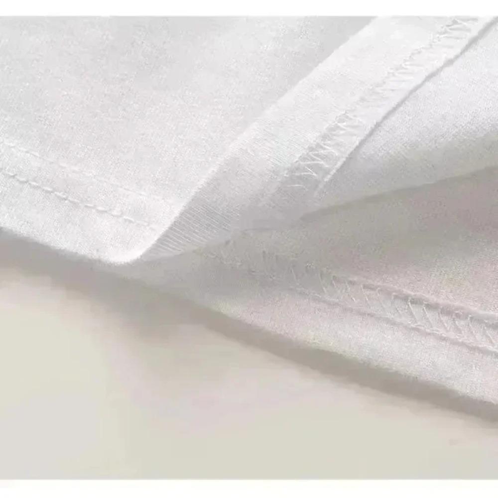 Korean Snow T-shirt Peak Summer New Print Outdoor Camping Leisure Short-sleeved T-shirt Leisure Vacation Unisex Summer Tops