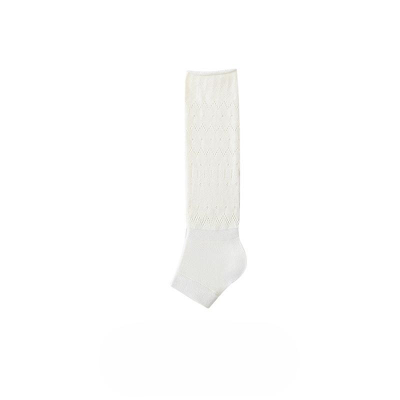 

The Hollowed-out Socks Are Knitted and Comfortable. The Solid Color Personalized Socks for Women Are Trendy 1 pair