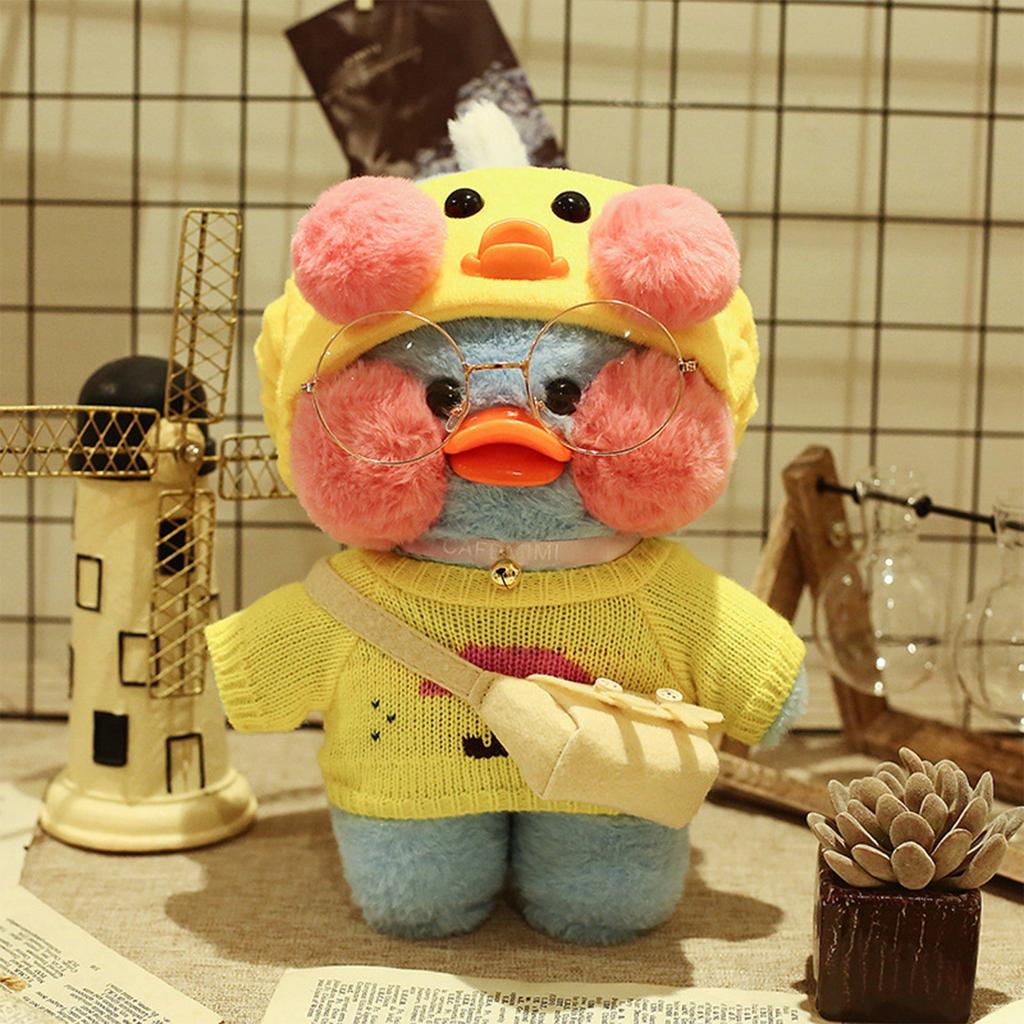30 Cm Wearing Yellow Doll Plush Plush Toy Doll Birthday Gift Plush Toy Doll
