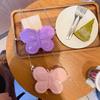 2025 Summer Cute Butterfly Jelly Crossbody Bag: Colorful Mini Chain Shoulder Bag for Girls