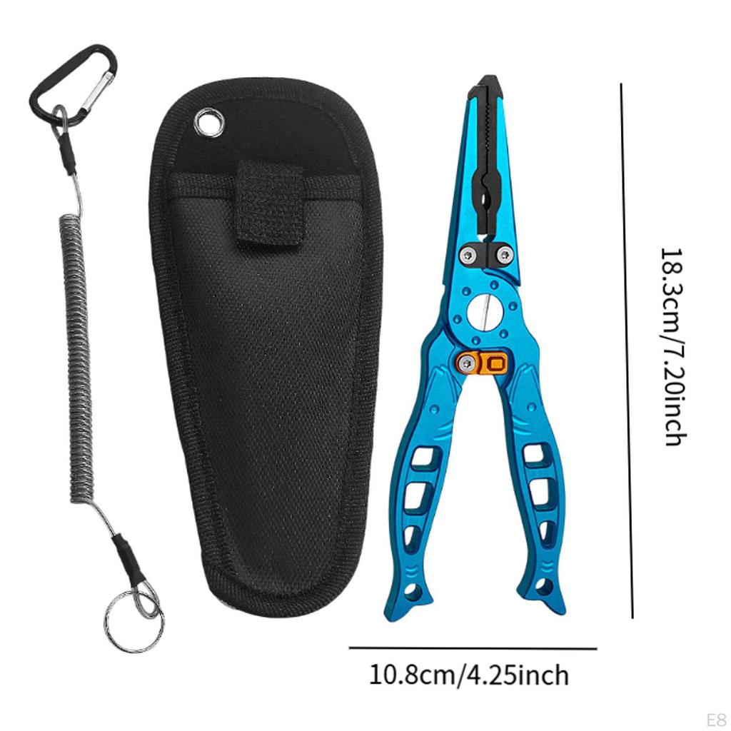 Fishing Pliers Tool Cutter Accessories Comfortable Gripping Long Nose
