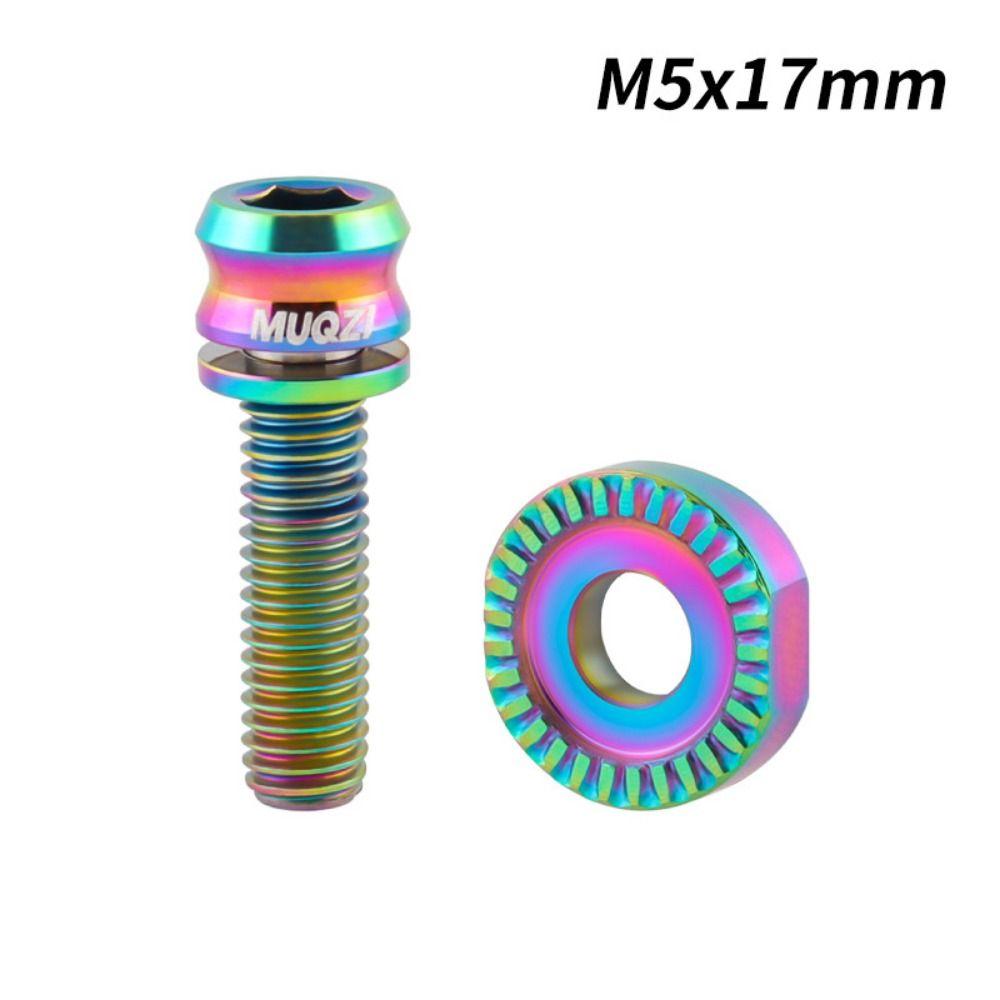 Half Moon Washer Bike Frame Fixing Screws Bicycle Fixing Screw Gasket  Cycling Frame Parts
