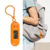 Sportliche LED Digitaler Schlüsselanhänger Taschenuhr Miniaturuhr für Studenten und Kinder Praktisches Reisezubehör für Rucksack
