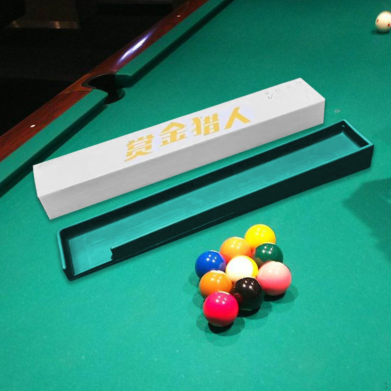 

Тренажер для бильярдных ударов Помощник по прицеливанию для начинающих Оборудование для бильярдных стержней Практика зелёный