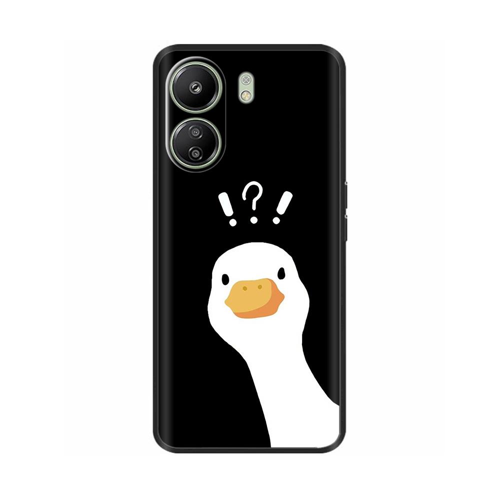 Case For Xiaomi Redmi 13C 4G Case Phone Cover Cool Sweet Soft Smooth Liquid Silicone Back Cover For Redmi 13 C Redmi13C Fundas