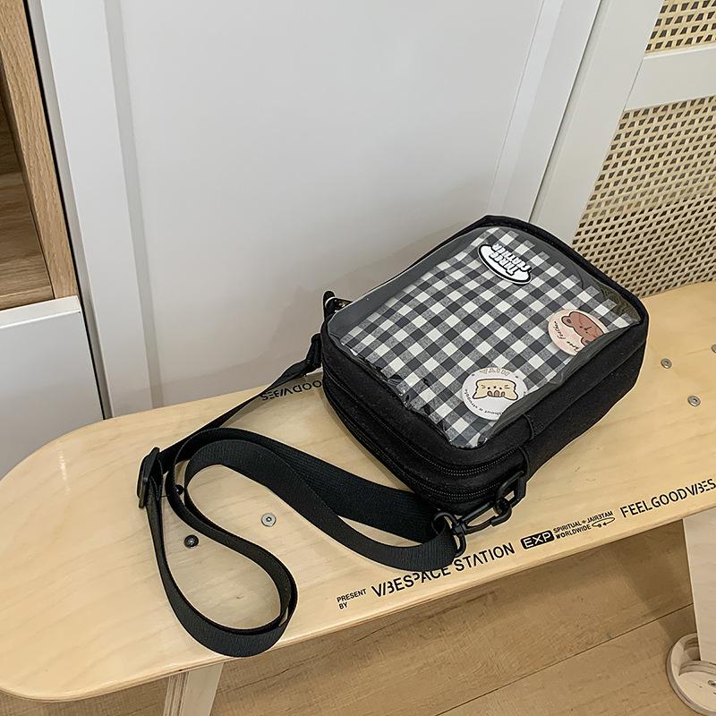 Summer Mobile Phone Bag Women'S Two-Dimensional Cute Pain Bag Student Leisure Travel Messenger Bag Small Satchel