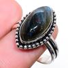 Labradorite Gemstone Handmade 925 Sterling Silver Jewelry Pendant 3.35"