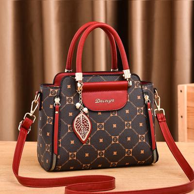 Bolso de mano ligero de lujo para mujer, nueva moda elegante para mujer, bolso de madre cruzado en diagonal de un solo hombro de gran capacidad, bolso de mujer