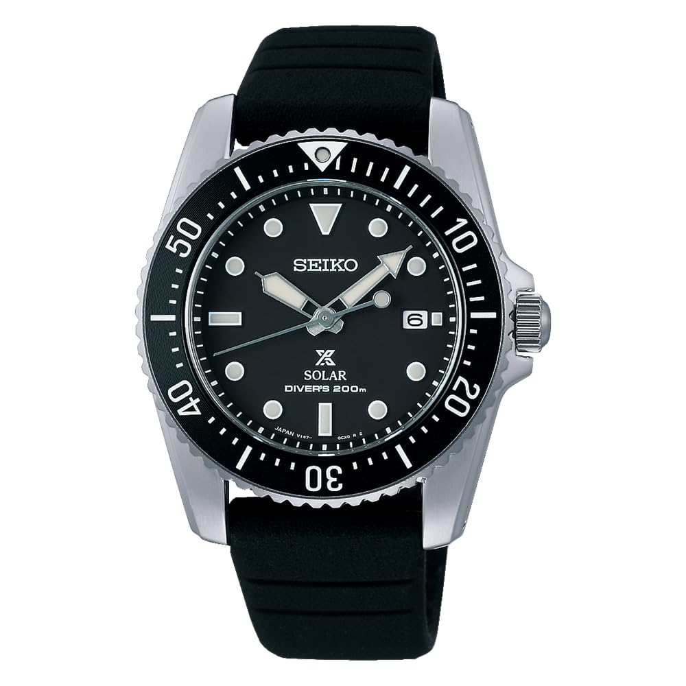 

Seiko Watch Prospex DIVER SCUBA Solar SBDN075 Black Men s