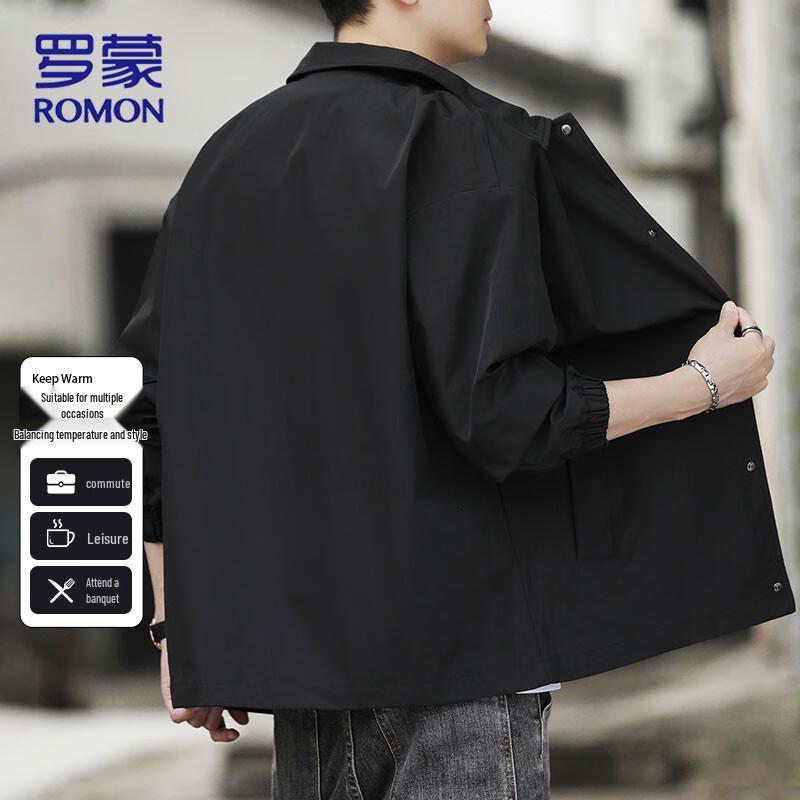 ROMON Men's Business Casual Fall Jacket