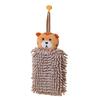Cartoon Chenille Hand Towels, Hanging Cute Animal Hand Towels, Household Children's Kitchen Hand Towels