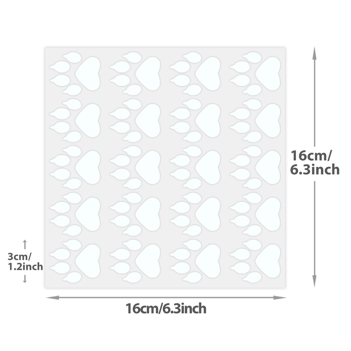 

Серебристая светоотражающая термотрансферная пленка для футболки, пуховика, сумки, спортивной одежды, защитная декорация, термопресс, винил, лист с отпечатками собачьих лап