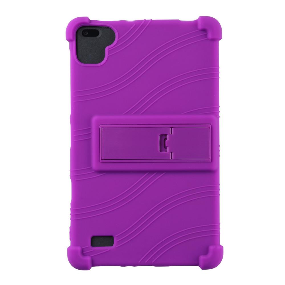 

Чохол для Teclast P80 P85 8,0-дюймовий планшетний ПК М’який силіконовий чохол-підставка для Teclast P80H P80 P80X Чохол для планшета Android 11 фіолетовий