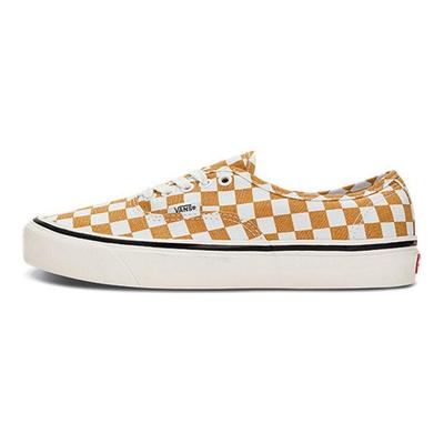 Authentic 44 DX Checkerboard - Honey Yellow Unisex Sneakers VN0A7Q5CBLS