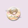 Cartoon Game Merold Kurode Hallritt Brooch Anime Fragaria Memories Lapel Pins Plastic Round Badge for Bag Hat Jewelry XMAS Gifts