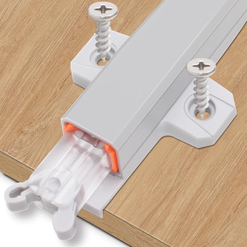 Magnetic Push to Open Cabinet Latches 4Pieces Strong Push Out Designs for Kitchen Supplies and Closet Daily Use