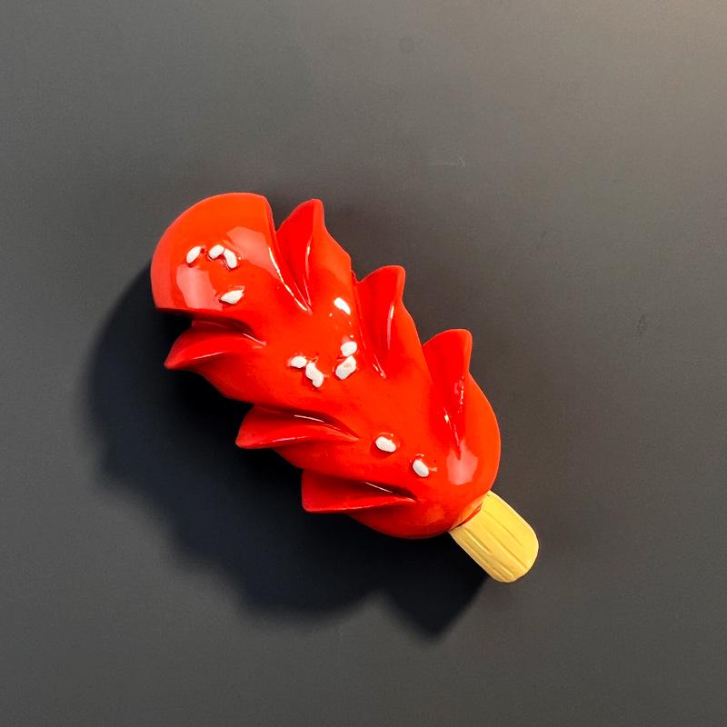 Magnet de Frigider Jucărie Alimentară Stereoscopică 3D - Autocolant Magnetic Decorativ Creativ