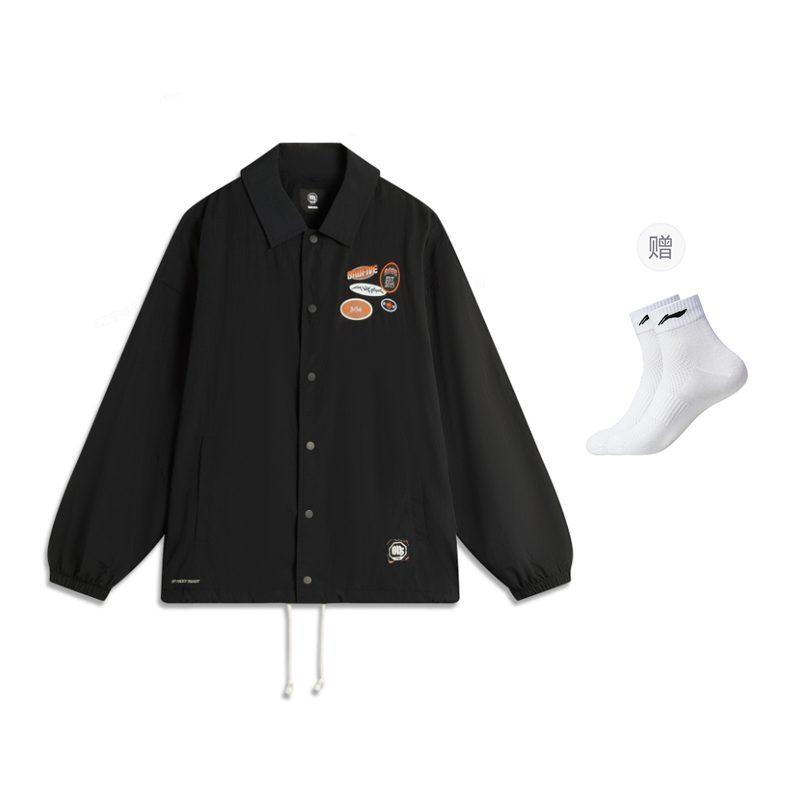 Li Ning Basketball Collection Jackets & Coats Men's Black AFDU209-3