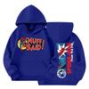 Kids' Long Sleeve Loose Fit Pullover Hoodie with and Print