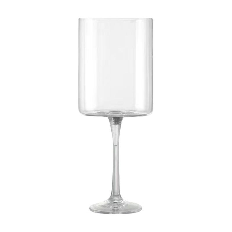 14Oz Champagne Glass Cocktail Cup Champagne Glass Red Wine Glass Plastic Cup Detachable Threaded High Footed Cup Beverage Cup