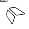 For Mitsubishi Outlander -2024 2025 Carbon Fiber Car Front Upper Air Condition Vent Outlet Cover Trim Interior Accessories