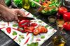 GLASS PLATE BOARD PANEL TABLETOP 40x52 PEPPER
