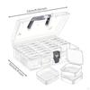 Storage Box with Removable Compartments Multipurpose for Desktops, Workshops