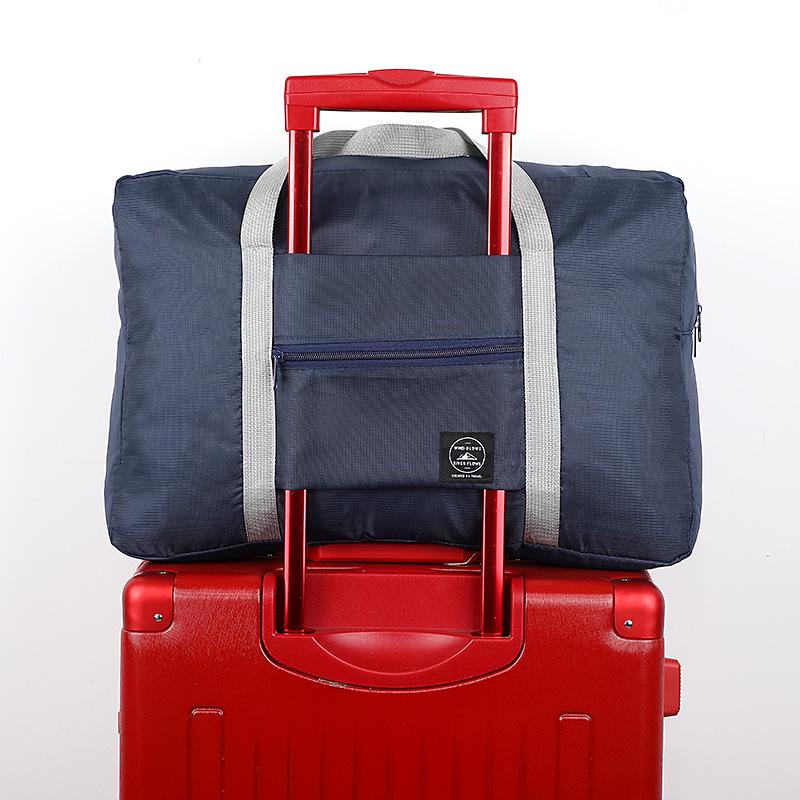 Foldable Waterproof Travel Storage Bag - Large Capacity Portable Luggage Organizer