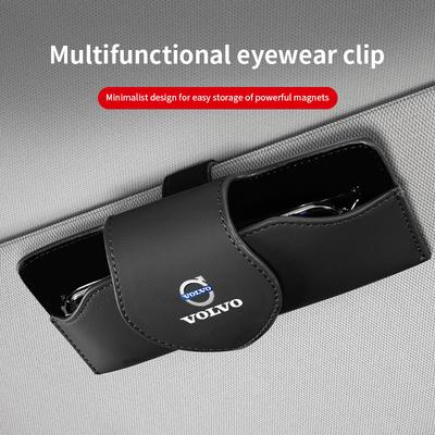 Car Glasses Case Auto Sun Visor Holder Sunglasses Clip For XC-Classic V60 V40 XC90 S60 XC60 V70 S90 XC40 V90 C40 S40 S80L