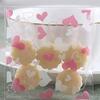 100pcs -Plastic Packaging Bags Cookie Candy Bag Pink Love Christmas Wedding Gift Bags Biscuit Baking Cake Wrapper Pouches