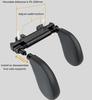 Ergonomic Car Headrest Cushion – Adjustable Strap, Washable Cover for Road Trips
