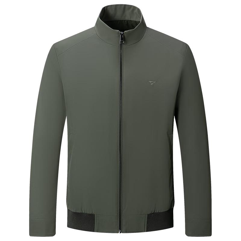 

Sevenwolves Men s Embroidered Stand Collar Jacket XL